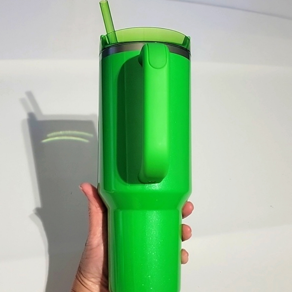 Stanley x Starbucks Target Exculsive 2025 PEARL GREEN 40oz Tumbler Quencher NWT - Picture 4 of 13
